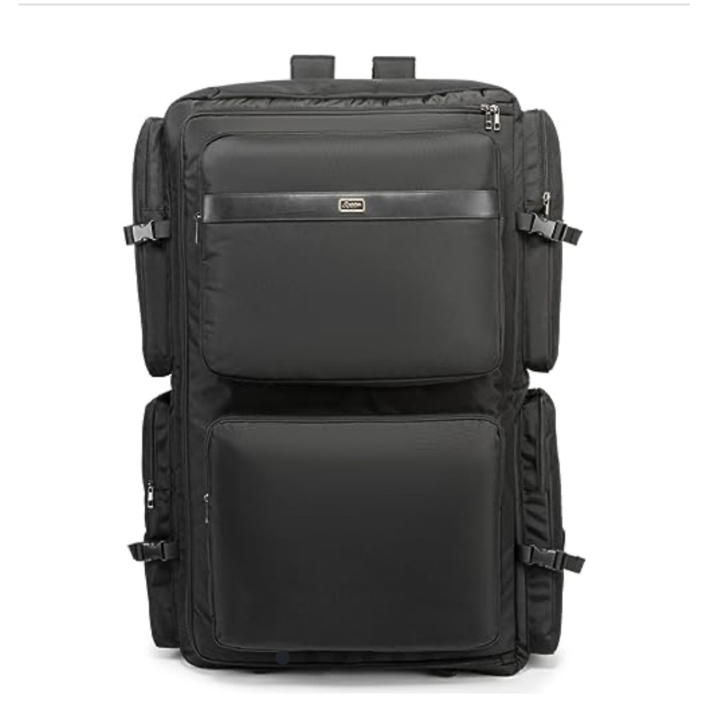 Rabjen DJ backpack Canvas Extra Large Black NWT
